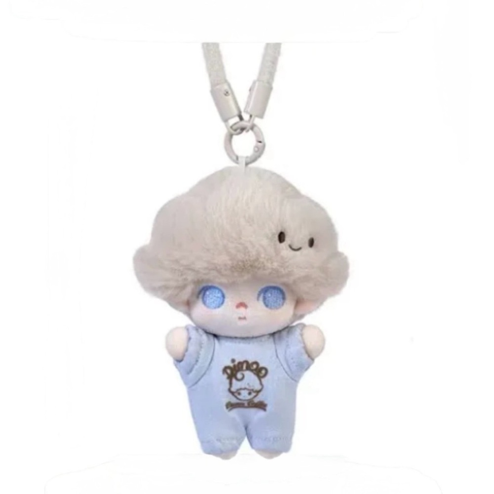 ✅ DIMOO ✅ CRUSH ON COFFEE SERIES-SOFT-FACED PLUSH KEYCHAIN SEA SALT CREAM MILK